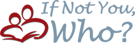 if not you, who? - logo